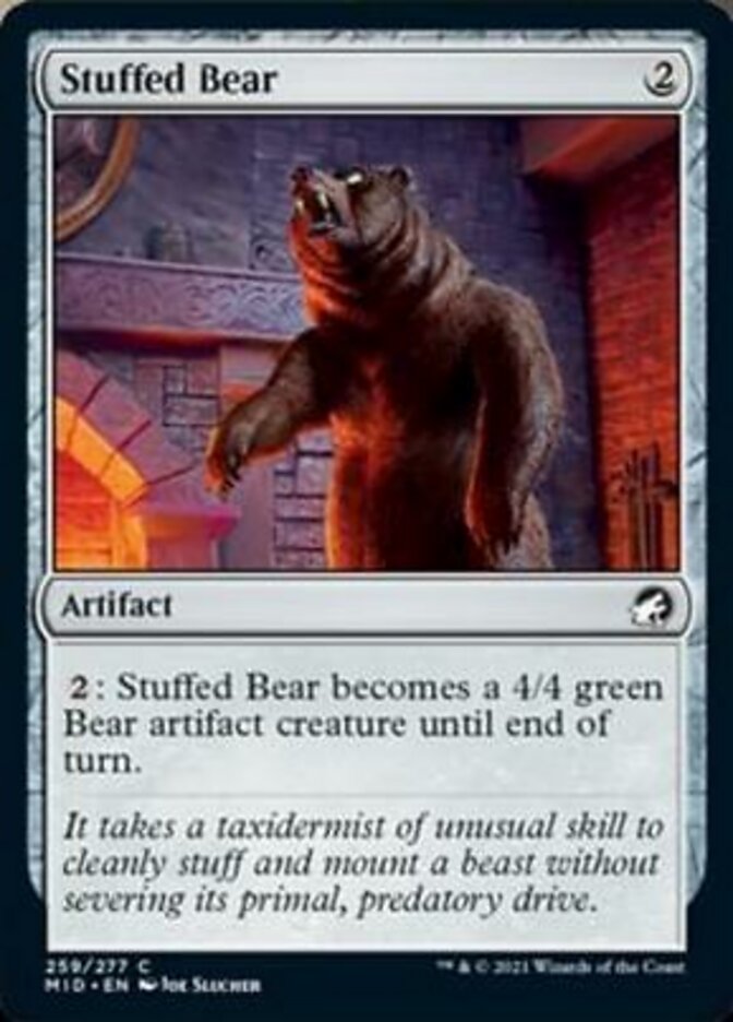 Stuffed Bear [Innistrad: Midnight Hunt] | Deep Dive Games St. Marys