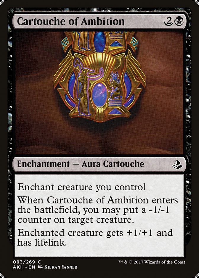 Cartouche of Ambition [Amonkhet] | Deep Dive Games St. Marys