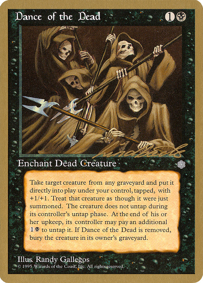 Dance of the Dead (Leon Lindback) [Pro Tour Collector Set] | Deep Dive Games St. Marys