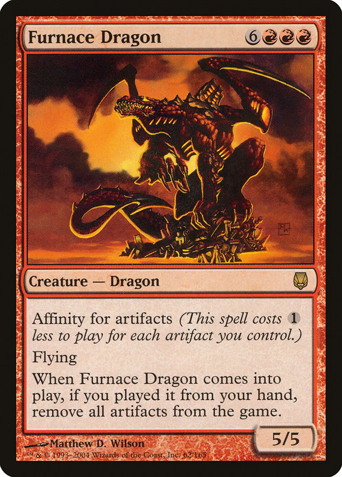 Furnace Dragon [Darksteel] | Deep Dive Games St. Marys