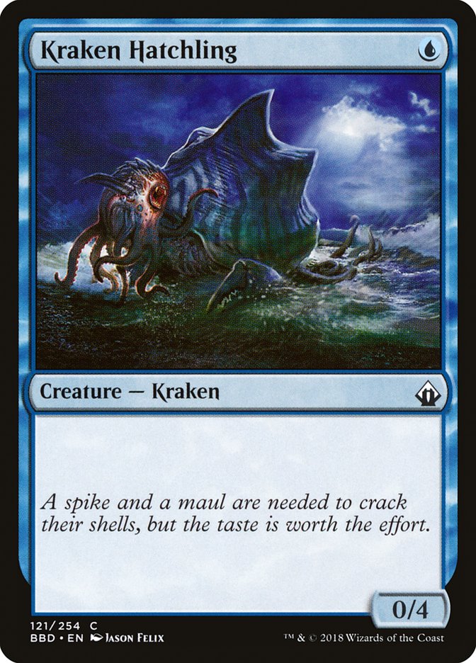 Kraken Hatchling [Battlebond] | Deep Dive Games St. Marys