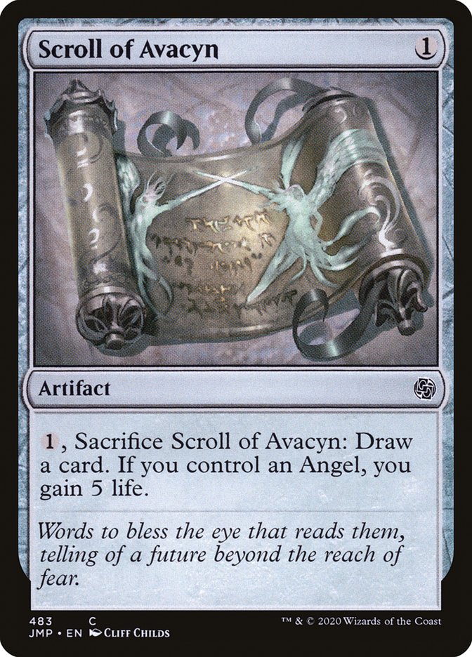 Scroll of Avacyn [Jumpstart] | Deep Dive Games St. Marys