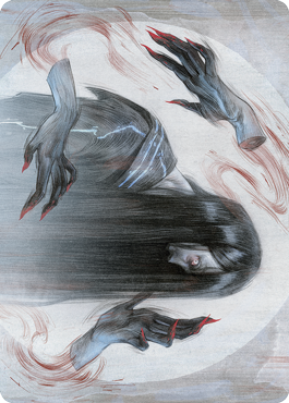 Clawing Torment Art Card [Kamigawa: Neon Dynasty Art Series] | Deep Dive Games St. Marys