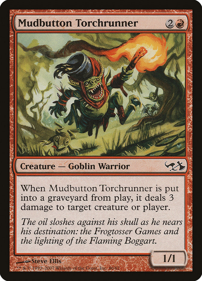 Mudbutton Torchrunner [Duel Decks: Elves vs. Goblins] | Deep Dive Games St. Marys