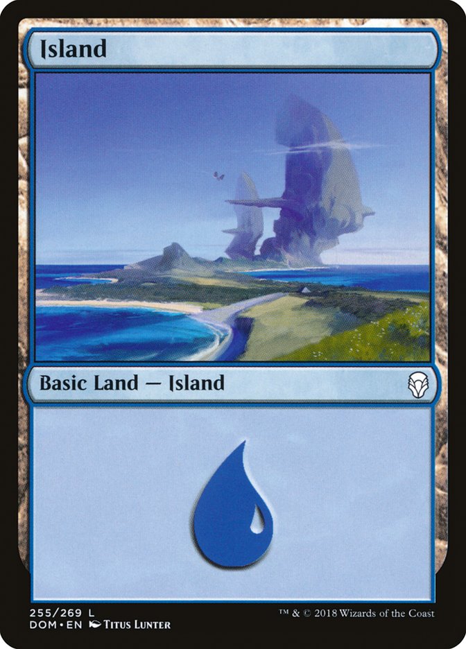 Island (255) [Dominaria] | Deep Dive Games St. Marys