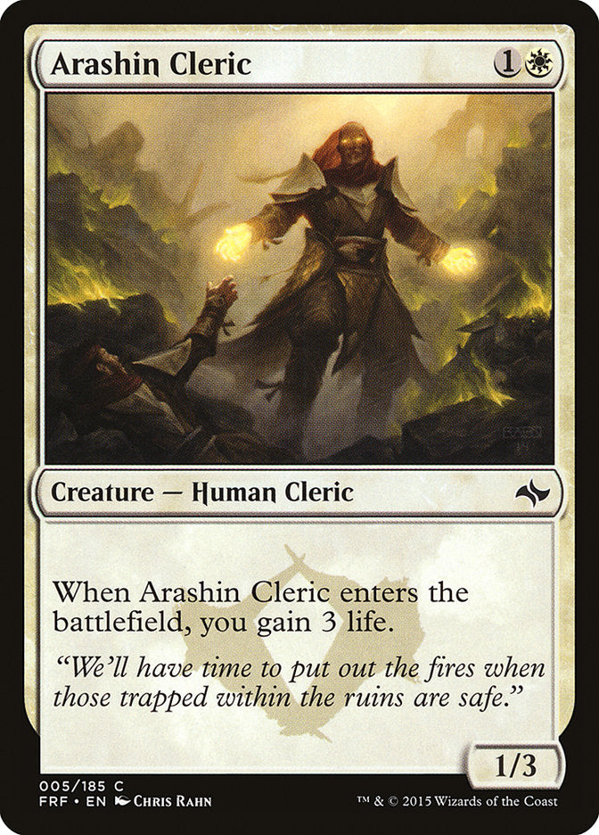 Arashin Cleric [Fate Reforged] | Deep Dive Games St. Marys