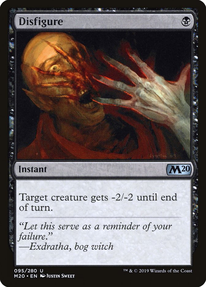 Disfigure [Core Set 2020] | Deep Dive Games St. Marys