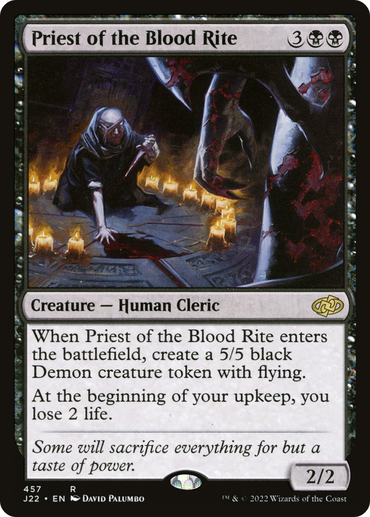 Priest of the Blood Rite [Jumpstart 2022] | Deep Dive Games St. Marys