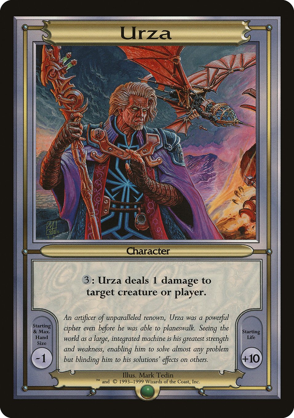 Urza [Vanguard Series] | Deep Dive Games St. Marys