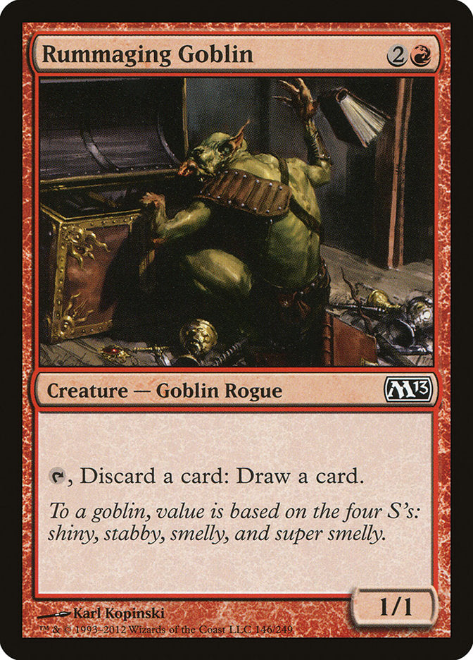 Rummaging Goblin [Magic 2013] | Deep Dive Games St. Marys