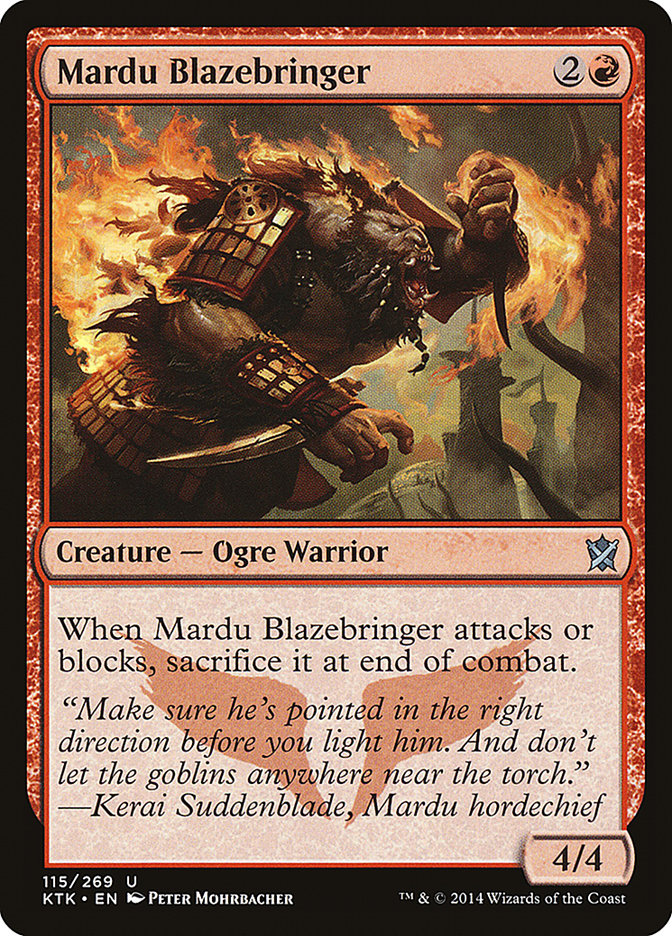 Mardu Blazebringer [Khans of Tarkir] | Deep Dive Games St. Marys