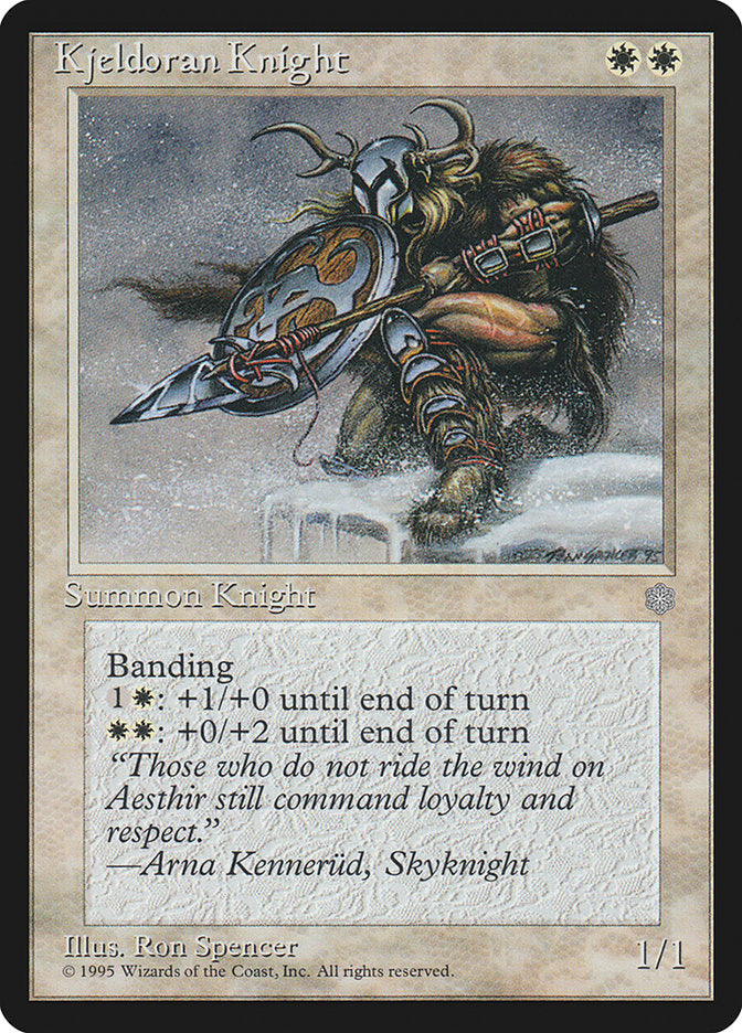 Kjeldoran Knight [Ice Age] | Deep Dive Games St. Marys