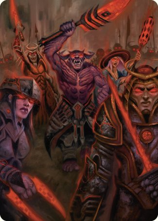 Insurrection Art Card [Commander Masters Art Series] | Deep Dive Games St. Marys