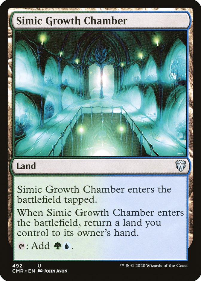Simic Growth Chamber [Commander Legends] | Deep Dive Games St. Marys
