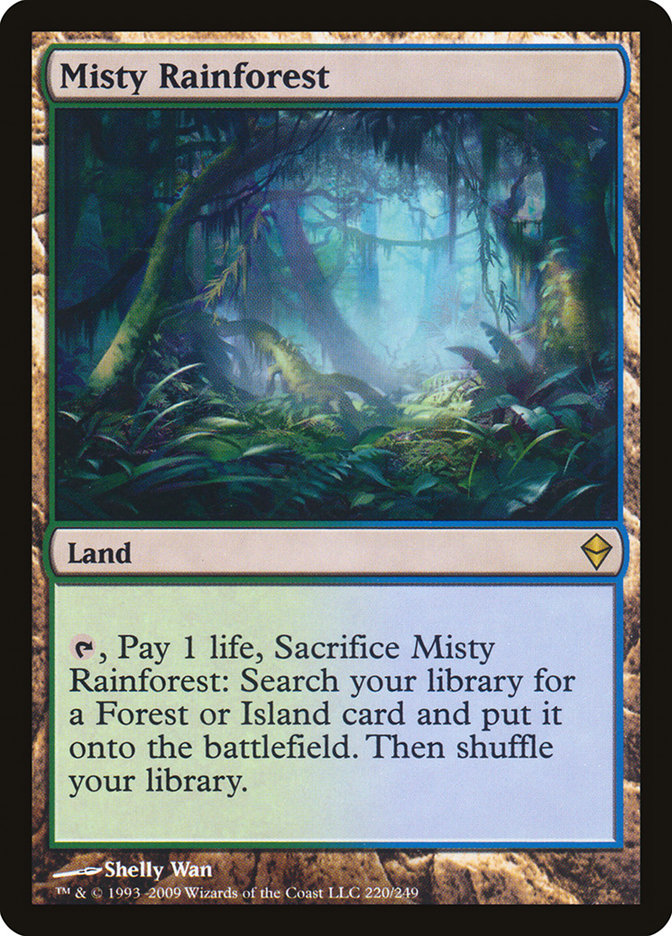 Misty Rainforest [Zendikar] | Deep Dive Games St. Marys
