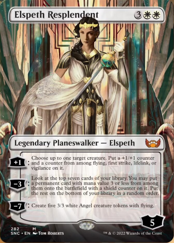 Elspeth Resplendent (Borderless) [Streets of New Capenna] | Deep Dive Games St. Marys