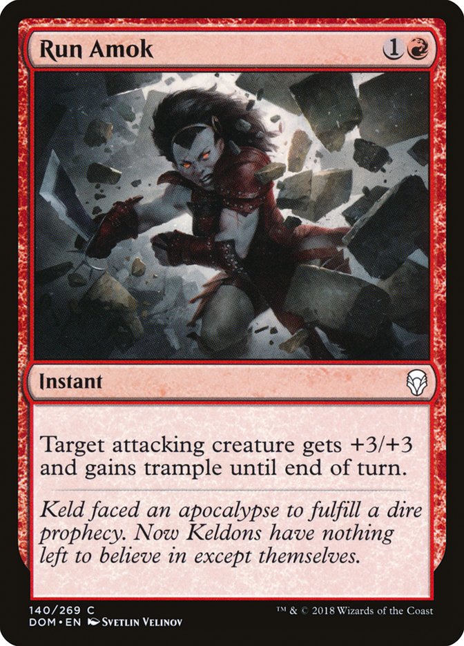 Run Amok [Dominaria] | Deep Dive Games St. Marys