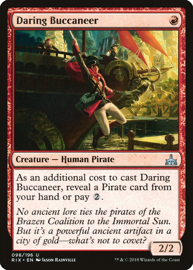 Daring Buccaneer [Rivals of Ixalan] | Deep Dive Games St. Marys