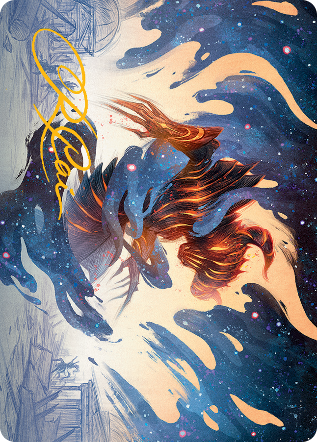 Collective Nightmare Art Card (Gold-Stamped Signature) [March of the Machine Art Series] | Deep Dive Games St. Marys