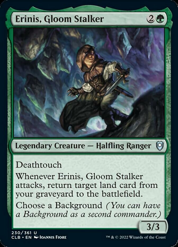Erinis, Gloom Stalker [Commander Legends: Battle for Baldur's Gate] | Deep Dive Games St. Marys