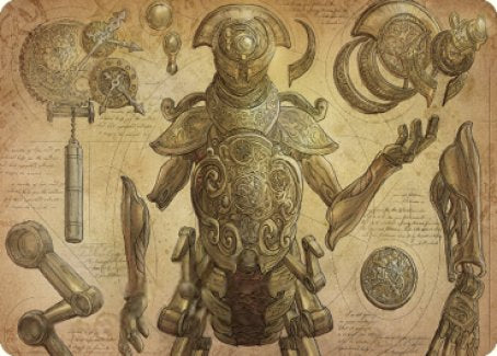 Foundry Inspector Art Card [The Brothers' War Art Series] | Deep Dive Games St. Marys