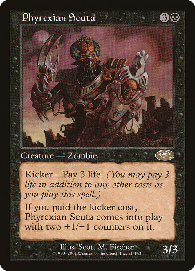 Phyrexian Scuta [Planeshift] | Deep Dive Games St. Marys