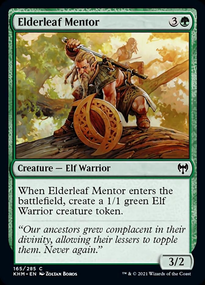 Elderleaf Mentor [Kaldheim] | Deep Dive Games St. Marys