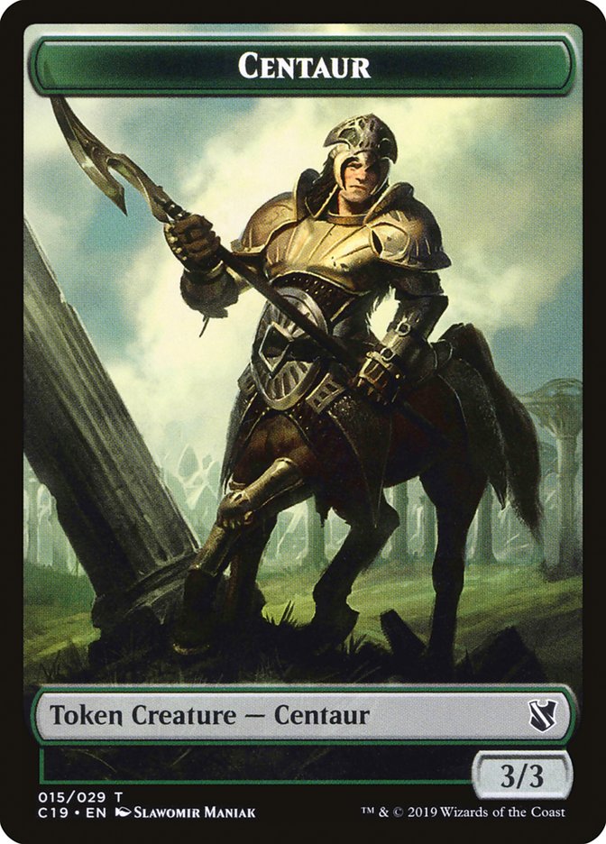 Centaur Token [Commander 2019 Tokens] | Deep Dive Games St. Marys