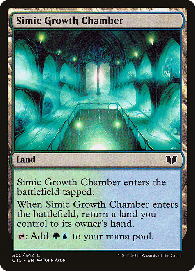 Simic Growth Chamber [Commander 2015] | Deep Dive Games St. Marys