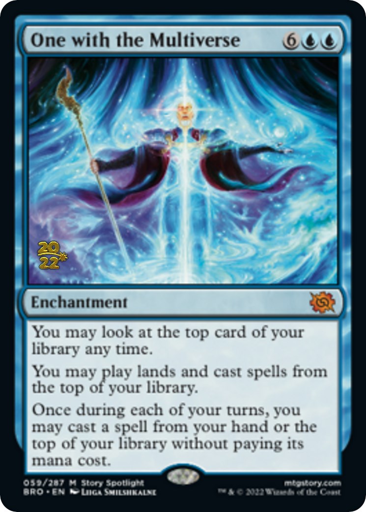 One with the Multiverse [The Brothers' War Prerelease Promos] | Deep Dive Games St. Marys