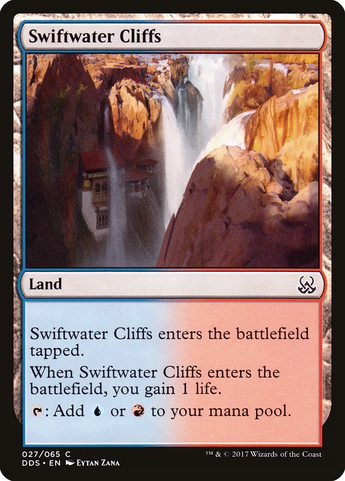 Swiftwater Cliffs [Duel Decks: Mind vs. Might] | Deep Dive Games St. Marys