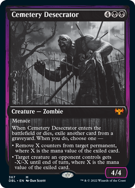Cemetery Desecrator [Innistrad: Double Feature] | Deep Dive Games St. Marys