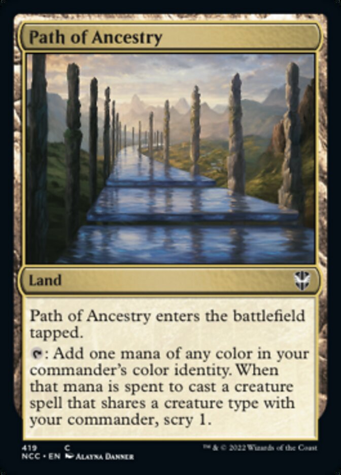 Path of Ancestry [Streets of New Capenna Commander] | Deep Dive Games St. Marys