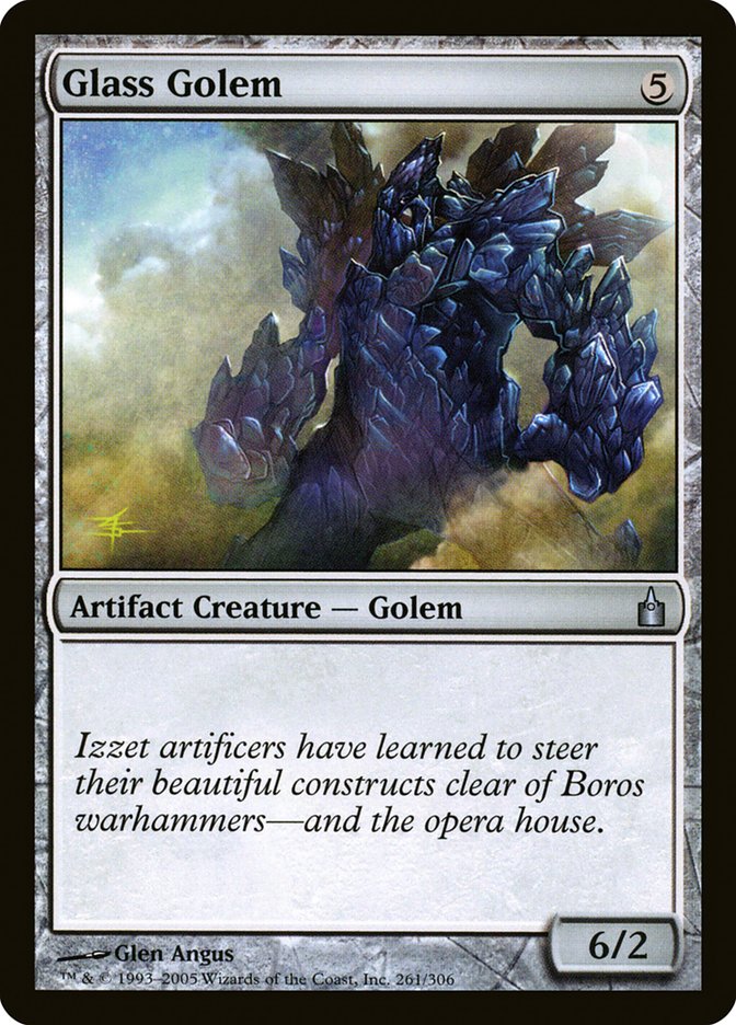 Glass Golem [Ravnica: City of Guilds] | Deep Dive Games St. Marys
