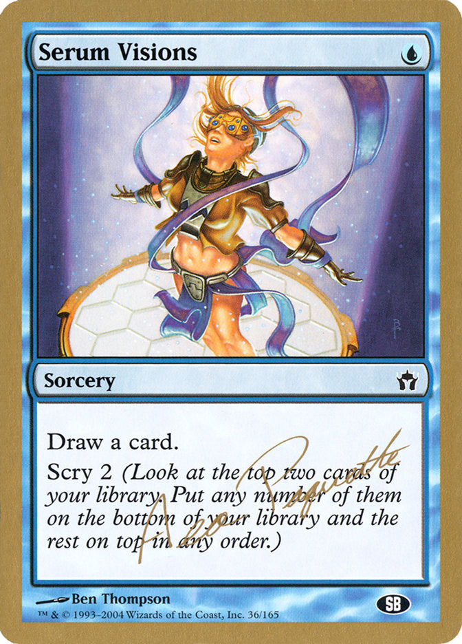 Serum Visions (Aeo Paquette) (SB) [World Championship Decks 2004] | Deep Dive Games St. Marys