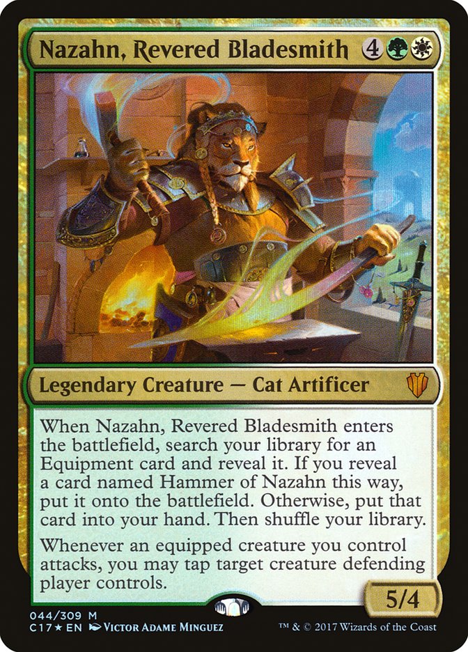 Nazahn, Revered Bladesmith [Commander 2017] | Deep Dive Games St. Marys