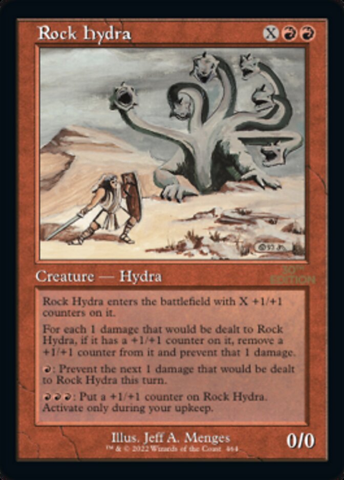 Rock Hydra (Retro) [30th Anniversary Edition] | Deep Dive Games St. Marys