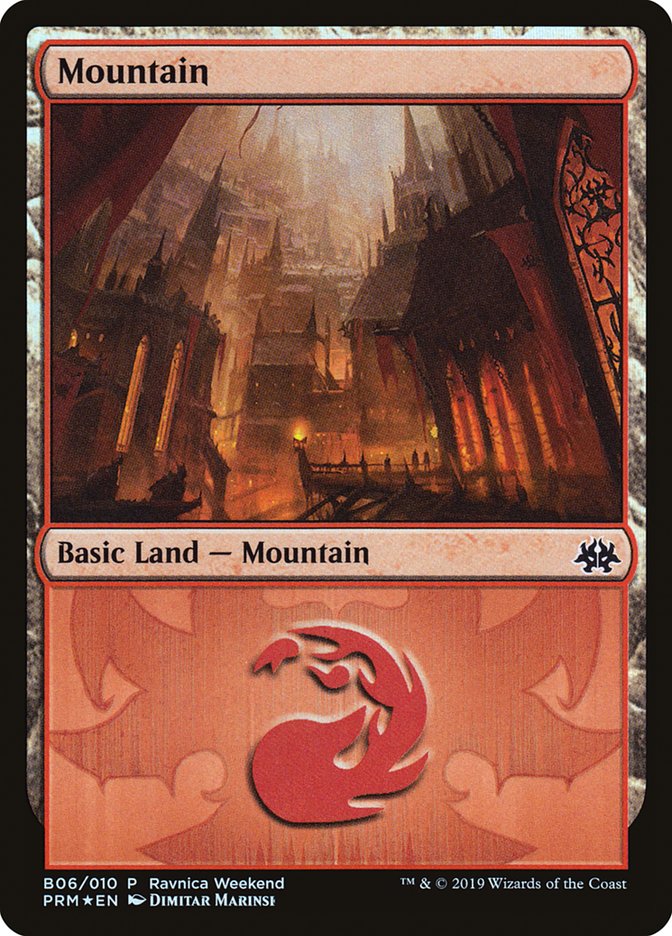 Mountain (B06) [Ravnica Allegiance Guild Kit] | Deep Dive Games St. Marys