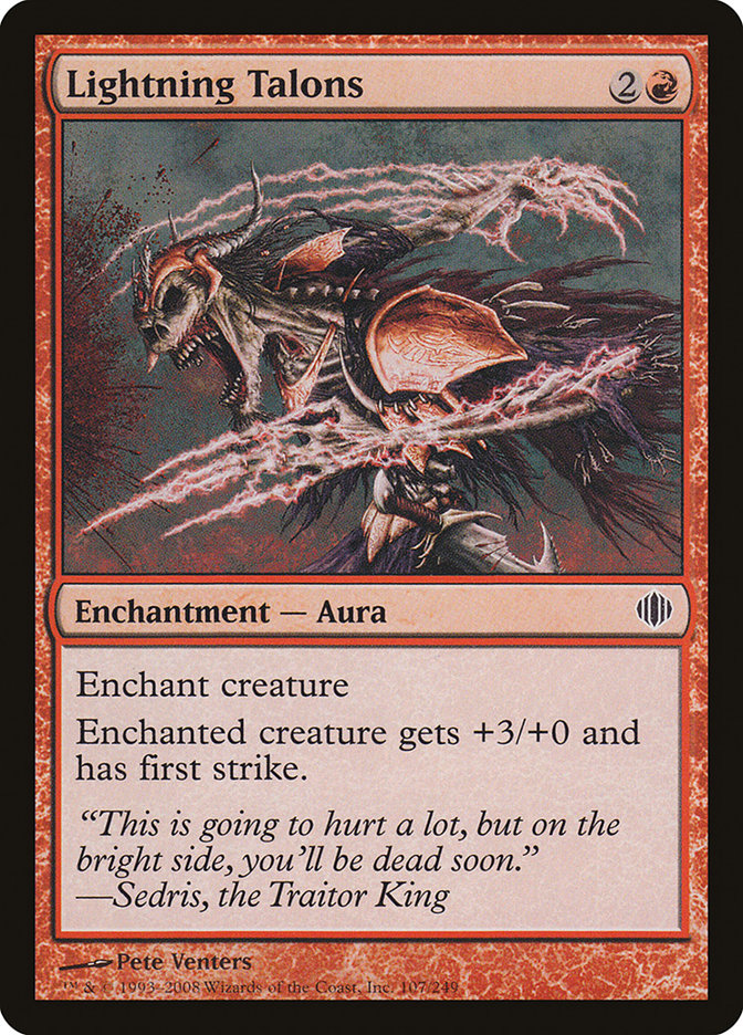 Lightning Talons [Shards of Alara] | Deep Dive Games St. Marys