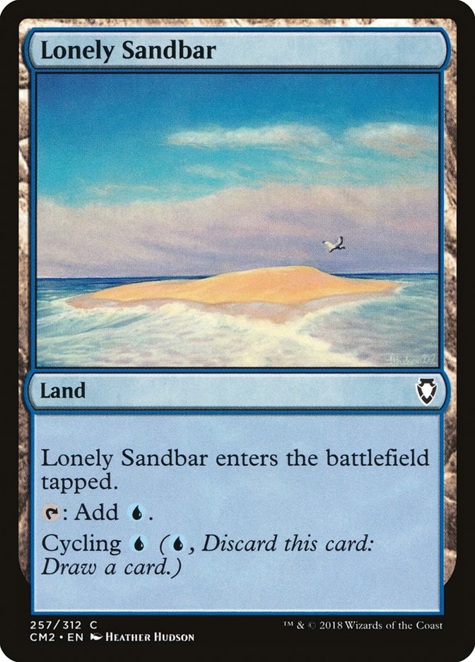 Lonely Sandbar [Commander Anthology Volume II] | Deep Dive Games St. Marys