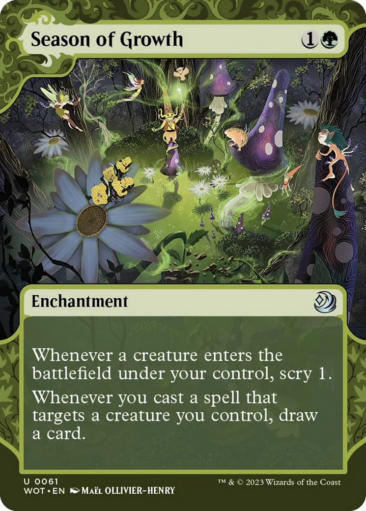 Season of Growth [Wilds of Eldraine: Enchanting Tales] | Deep Dive Games St. Marys