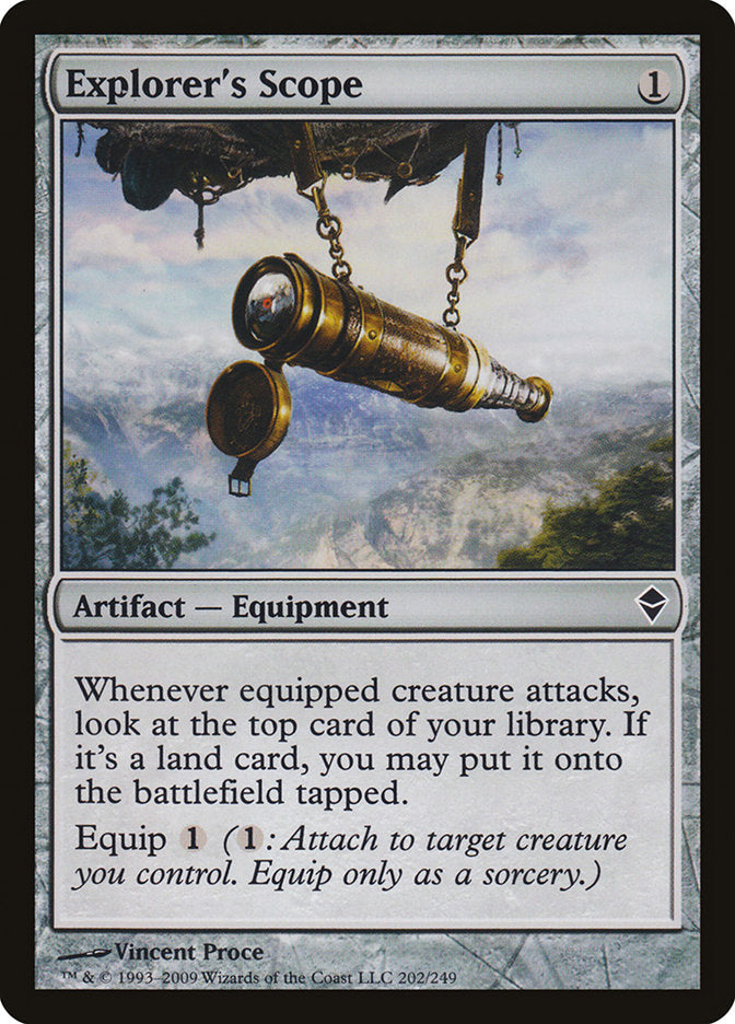 Explorer's Scope [Zendikar] | Deep Dive Games St. Marys