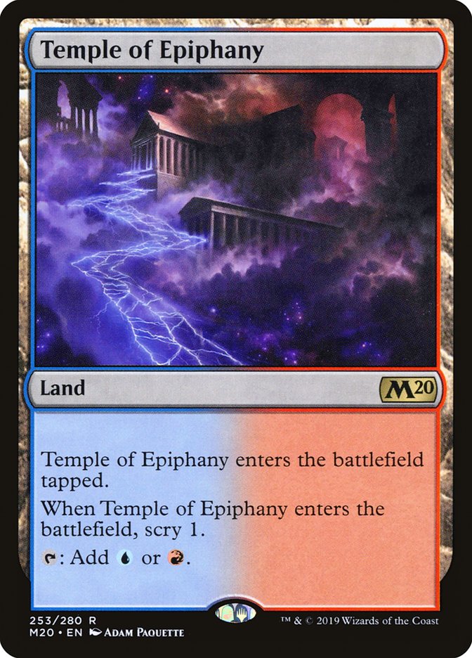 Temple of Epiphany [Core Set 2020] | Deep Dive Games St. Marys