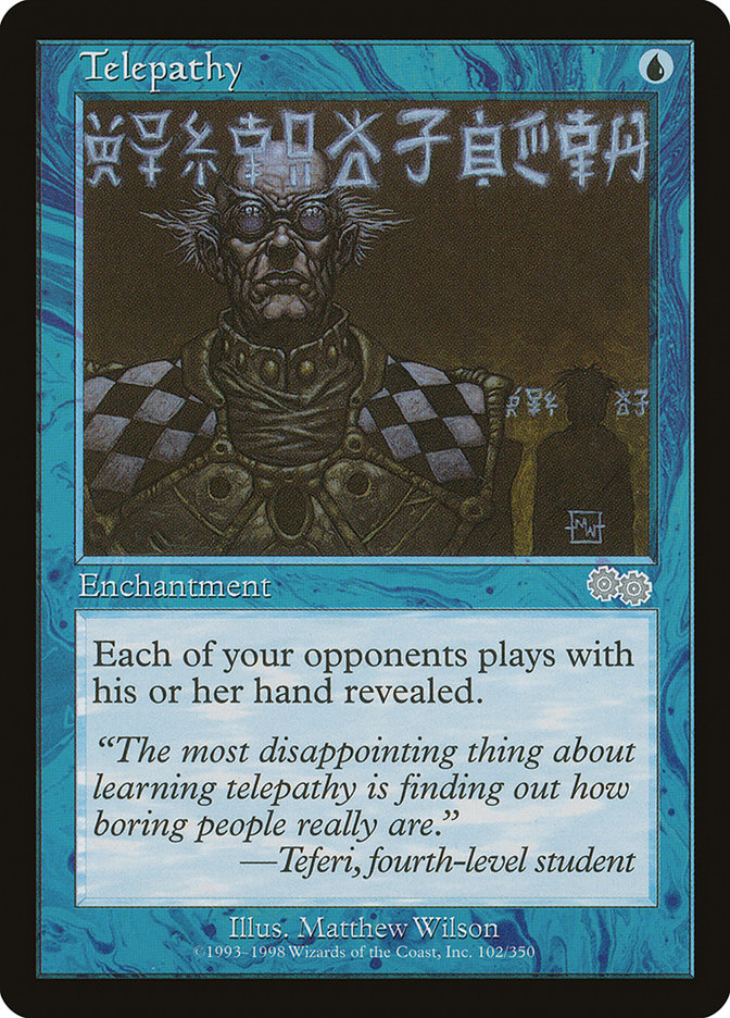 Telepathy [Urza's Saga] | Deep Dive Games St. Marys