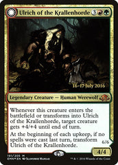 Ulrich of the Krallenhorde // Ulrich, Uncontested Alpha [Eldritch Moon Prerelease Promos] | Deep Dive Games St. Marys