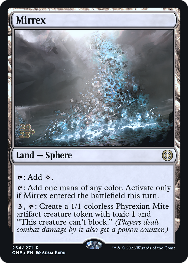 Mirrex [Phyrexia: All Will Be One Prerelease Promos] | Deep Dive Games St. Marys