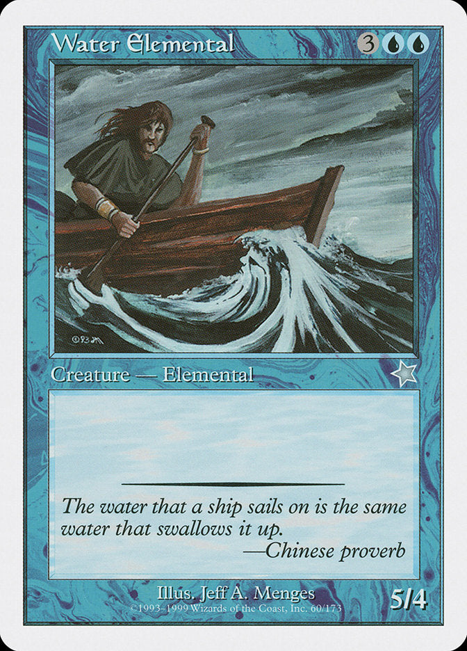 Water Elemental [Starter 1999] | Deep Dive Games St. Marys