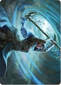 Sea Gate Stormcaller Art Card [Zendikar Rising Art Series] | Deep Dive Games St. Marys