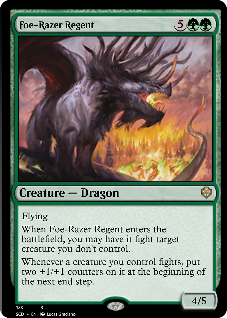 Foe-Razer Regent [Starter Commander Decks] | Deep Dive Games St. Marys