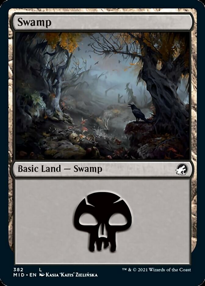 Swamp (382) [Innistrad: Midnight Hunt] | Deep Dive Games St. Marys